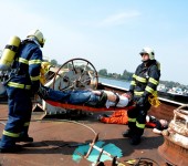 NHPO - požiar lode - KN Rescue 2014