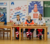 Komárno Rescue 2018 - otvorenie súťaže - PhDr. Matej Polák, MUDr. Renata Kratochvilová, PhDr. Csaba Bozsaky